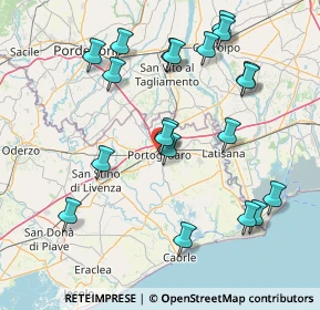 Mappa Calle Beccherie, 30026 Portogruaro VE, Italia (16.6395)