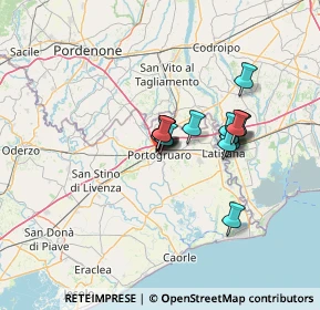 Mappa Calle Beccherie, 30026 Portogruaro VE, Italia (9.06412)
