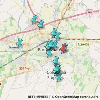 Mappa Liston, 30026 Portogruaro VE, Italia (1.45389)