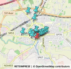 Mappa Calle Beccherie, 30026 Portogruaro VE, Italia (0.43118)