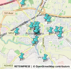 Mappa Calle Beccherie, 30026 Portogruaro VE, Italia (0.75632)