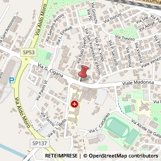 Mappa Piazzale Madonna, 8, 31045 Motta di Livenza, Treviso (Veneto)
