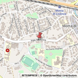 Mappa Viale Madonna, 35, 31045 Motta di Livenza, Treviso (Veneto)