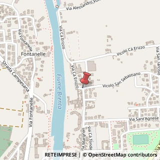 Mappa Via San Sebastiano,  42, 36061 Bassano del Grappa, Vicenza (Veneto)
