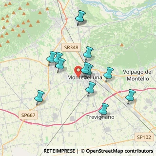 Mappa Via Nicolò Boccassini, 31044 Montebelluna TV, Italia (3.47769)