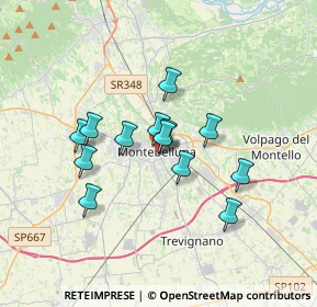 Mappa Piazza Francesco Petrarca, 31044 Montebelluna TV, Italia (2.66923)