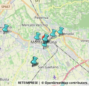 Mappa Piazza Francesco Petrarca, 31044 Montebelluna TV, Italia (1.96417)