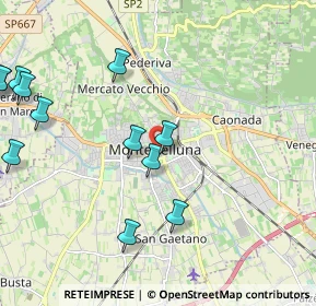 Mappa Piazza Francesco Petrarca, 31044 Montebelluna TV, Italia (2.67154)