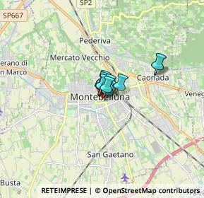 Mappa Piazza Francesco Petrarca, 31044 Montebelluna TV, Italia (0.56091)