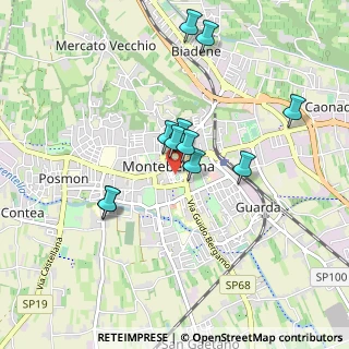 Mappa P.za Luigi Negrelli, 31044 Montebelluna TV, Italia (0.77545)
