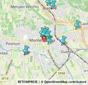 Mappa P.za G. Marconi, 31044 Montebelluna TV, Italia (0.77545)