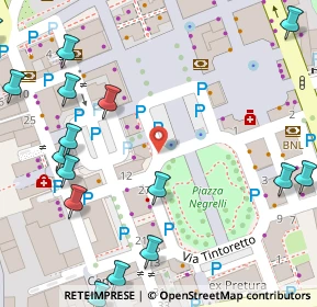 Mappa Piazza Francesco Petrarca, 31044 Montebelluna TV, Italia (0.106)
