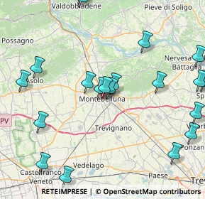 Mappa P.za Negrelli Luigi, 31044 Montebelluna TV, Italia (10.0925)