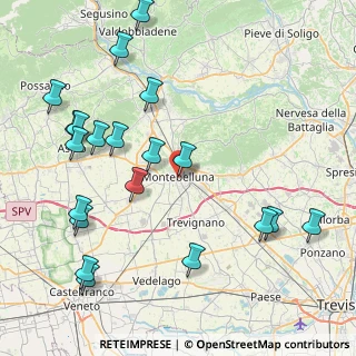 Mappa P.za G. Marconi, 31044 Montebelluna TV, Italia (9.9105)