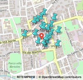 Mappa Piazza Francesco Petrarca, 31044 Montebelluna TV, Italia (0.142)