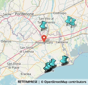 Mappa Via Giuseppe Mazzini, 30026 Portogruaro VE, Italia (19.283)