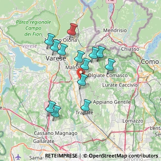 Mappa Via S. Francesco D'Assisi, 21040 Vedano Olona VA, Italia (6.38308)