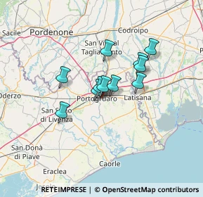 Mappa Via Edmondo de Amicis, 30026 Portogruaro VE, Italia (9.11818)