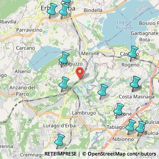 Mappa Via Cava Marna, 22040 Monguzzo CO, Italia (2.98231)