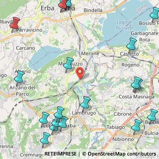 Mappa Via Cava Marna, 22040 Monguzzo CO, Italia (3.3805)