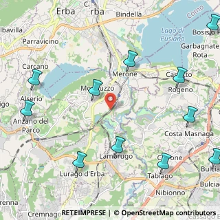 Mappa Via Cava Marna, 22040 Monguzzo CO, Italia (2.89818)