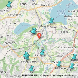 Mappa Via Cava Marna, 22040 Monguzzo CO, Italia (2.99636)
