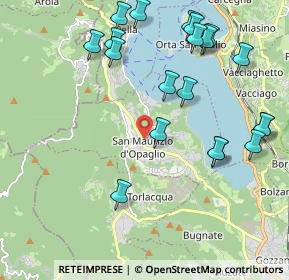 Mappa Via Bellosta, 28017 San Maurizio D'opaglio NO, Italia (2.3645)