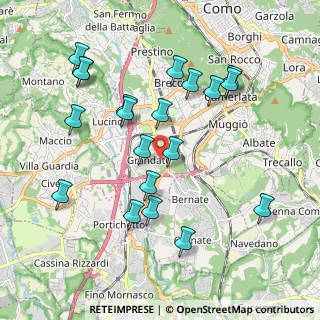 Mappa Via Prealpi, 22036 Erba CO, Italia (2.0175)