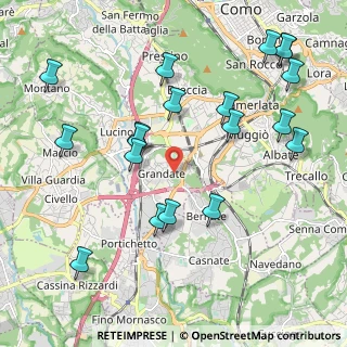 Mappa Via Prealpi, 22036 Erba CO, Italia (2.34263)
