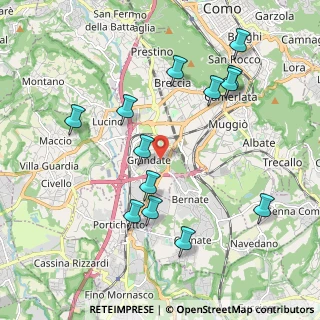 Mappa Via Prealpi, 22036 Erba CO, Italia (2.10692)