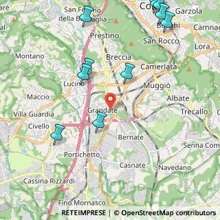 Mappa Via Prealpi, 22036 Erba CO, Italia (2.93)