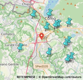 Mappa Via Prealpi, 22036 Erba CO, Italia (4.38333)