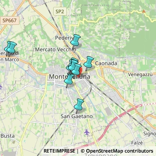 Mappa Via Lino Mattiello, 31044 Montebelluna TV, Italia (1.37091)