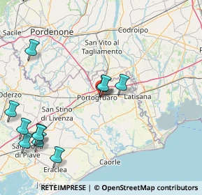 Mappa Via Gioacchino Rossini, 30026 Portogruaro VE, Italia (21.51833)