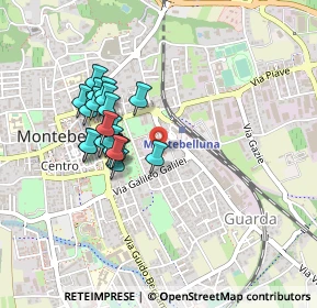 Mappa P.za Vienna, 31044 Montebelluna TV, Italia (0.3815)