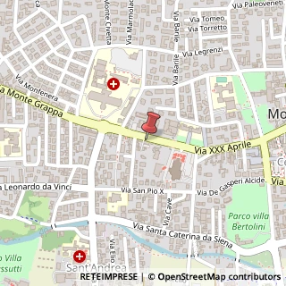 Mappa Via Monte Grappa, 11, 31044 Montebelluna, Treviso (Veneto)