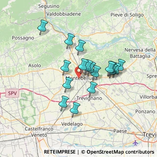 Mappa Via Monsignor, 31044 Montebelluna TV, Italia (5.72118)