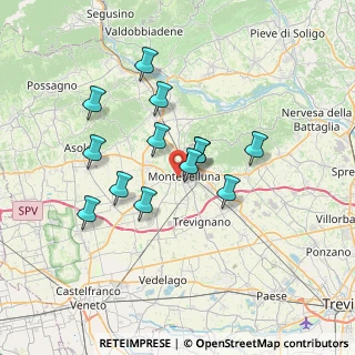 Mappa Via Monsignor, 31044 Montebelluna TV, Italia (5.90462)