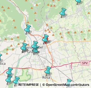 Mappa Vicolo Giuseppe Verdi, 36060 Romano D'ezzelino VI, Italia (5.785)