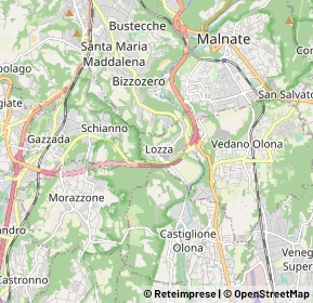 Mappa 21040 Lozza VA, Italia (2.239)