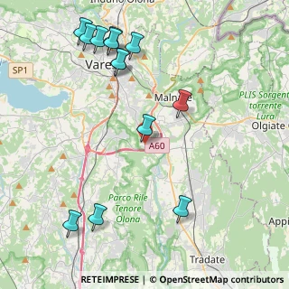 Mappa Via C. Battisti, 21040 Lozza VA, Italia (5.03923)