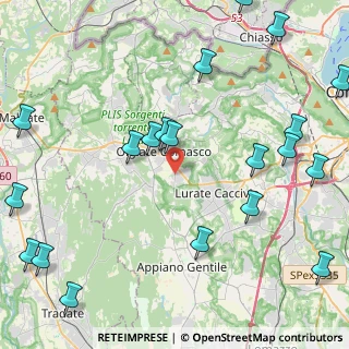 Mappa Via Repubblica, 22077 Olgiate Comasco CO, Italia (5.852)