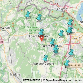 Mappa Via Repubblica, 22077 Olgiate Comasco CO, Italia (4.355)