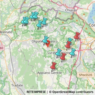 Mappa Via Repubblica, 22077 Olgiate Comasco CO, Italia (4.13571)