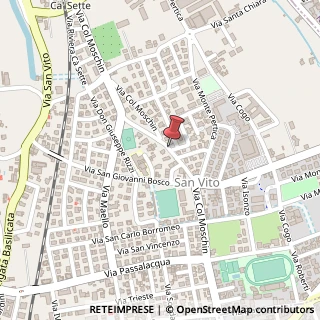 Mappa Via col moschin 25, 36061 Bassano del Grappa, Vicenza (Veneto)