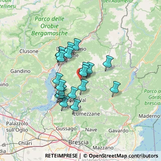 Mappa Via Angelo Bregoli, 25060 Pezzaze BS, Italia (10.353)