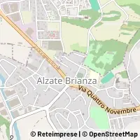 Karte Alzate Brianza