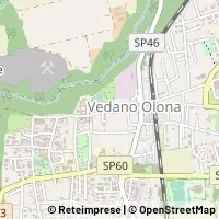 Hartă Vedano Olona