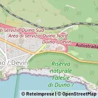 Kort Duino-Aurisina