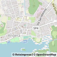 Mapa Angera
